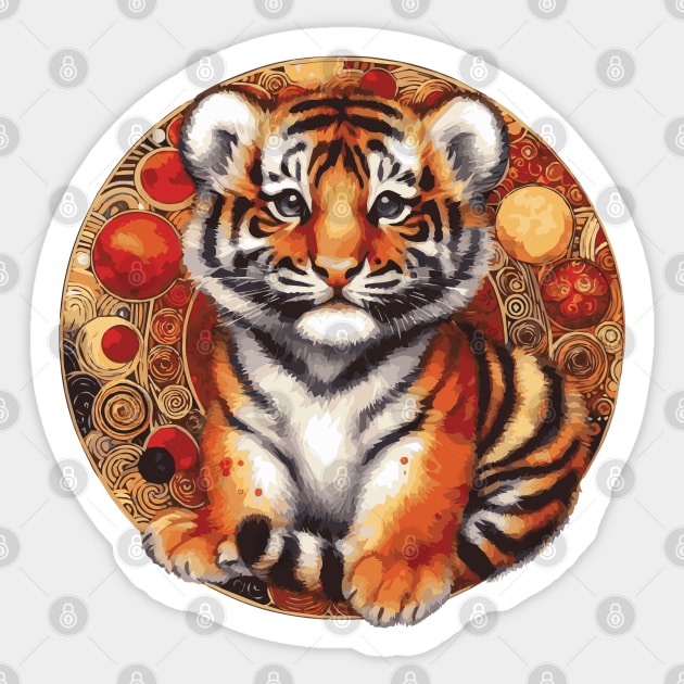 Year of the Tiger Chinese Astrology Sticker by Heartsake